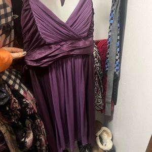 Formal , plum cocktail dress